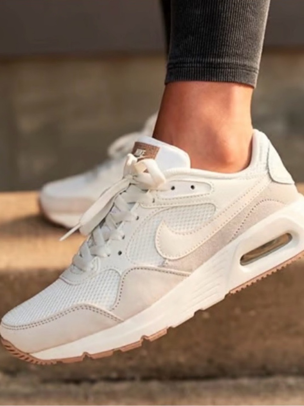 Nike Air Max-Style Women's White Sneakers brand new